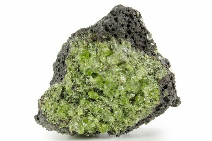 Peridot Crystals in Basalt - Arizona #355077